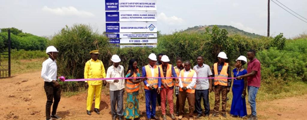 Extension of Water Piped water - Kabulasoke Extension of Water Piped water - Kabulasoke